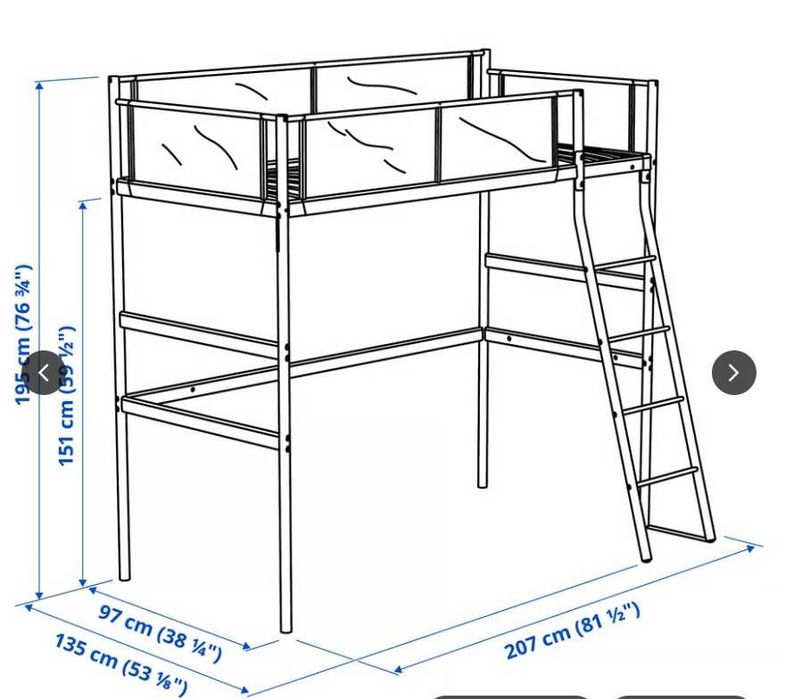 Beliche Ikea 90x200, Sofa Ikea 2 lugares, podem ser vendidos separados