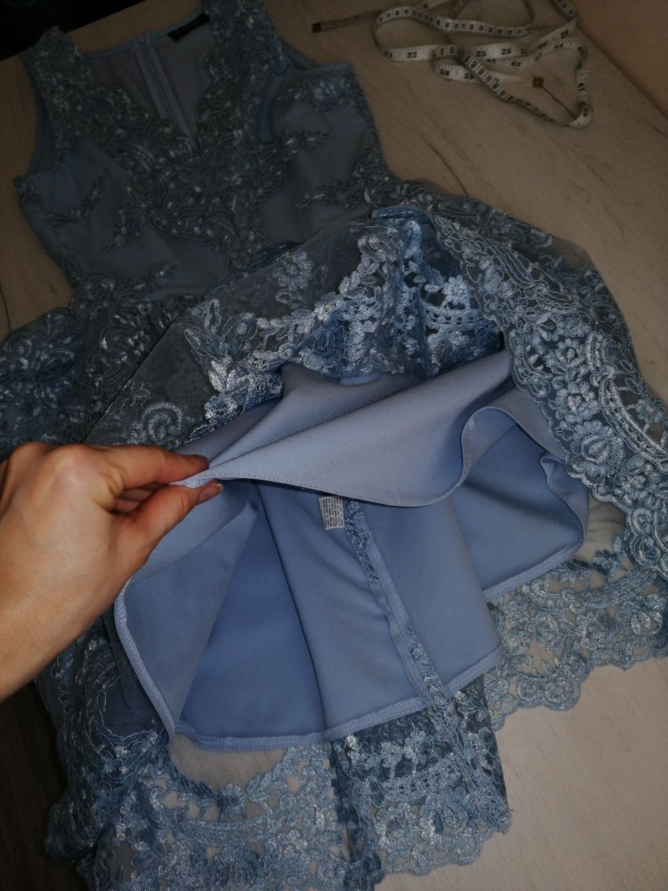 Sukienka EMO błękit S