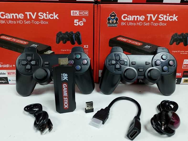 Ігрова ретро приставка + Android TV на 35000 ігор Game TV Плейстейшн 1