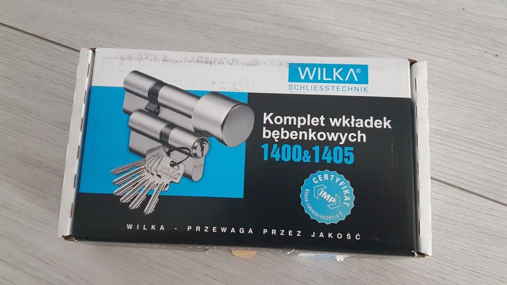 Komplet wkładek bębenkowych WILKA