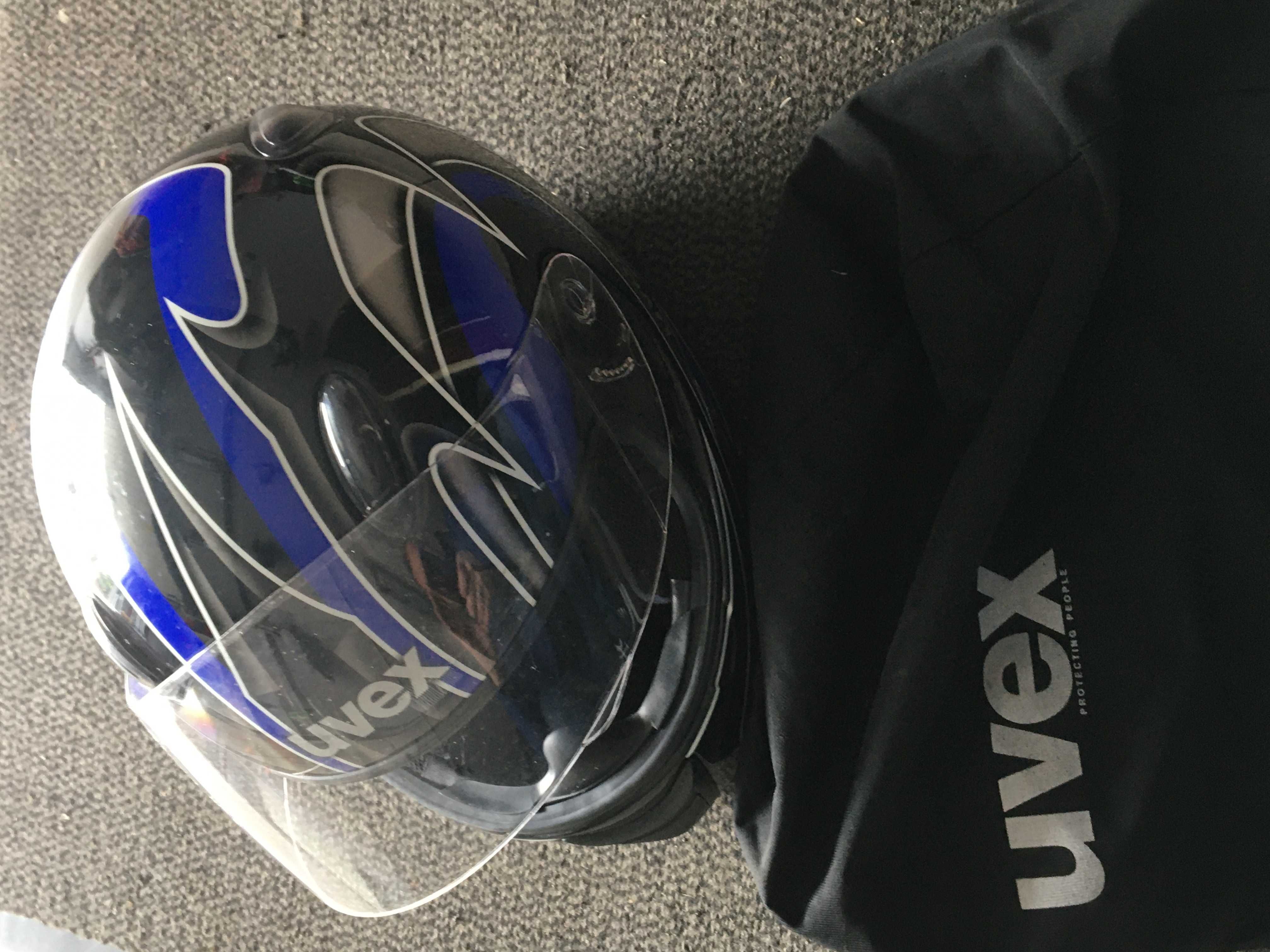 Kask motocyklowy UVEX XL