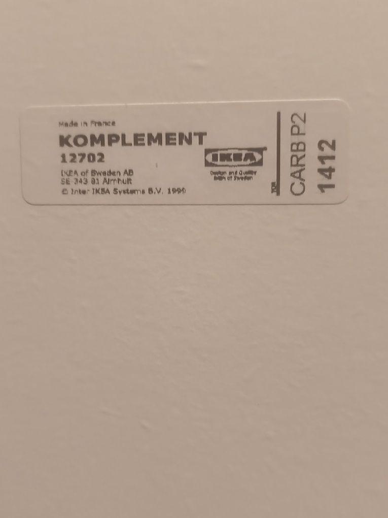 Prateleiras IKEA Komplement 75x58