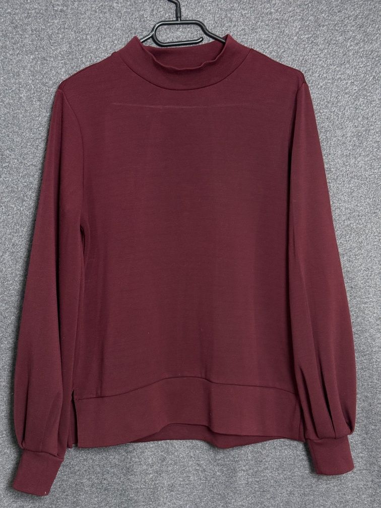 Bordowa bluza damska xs