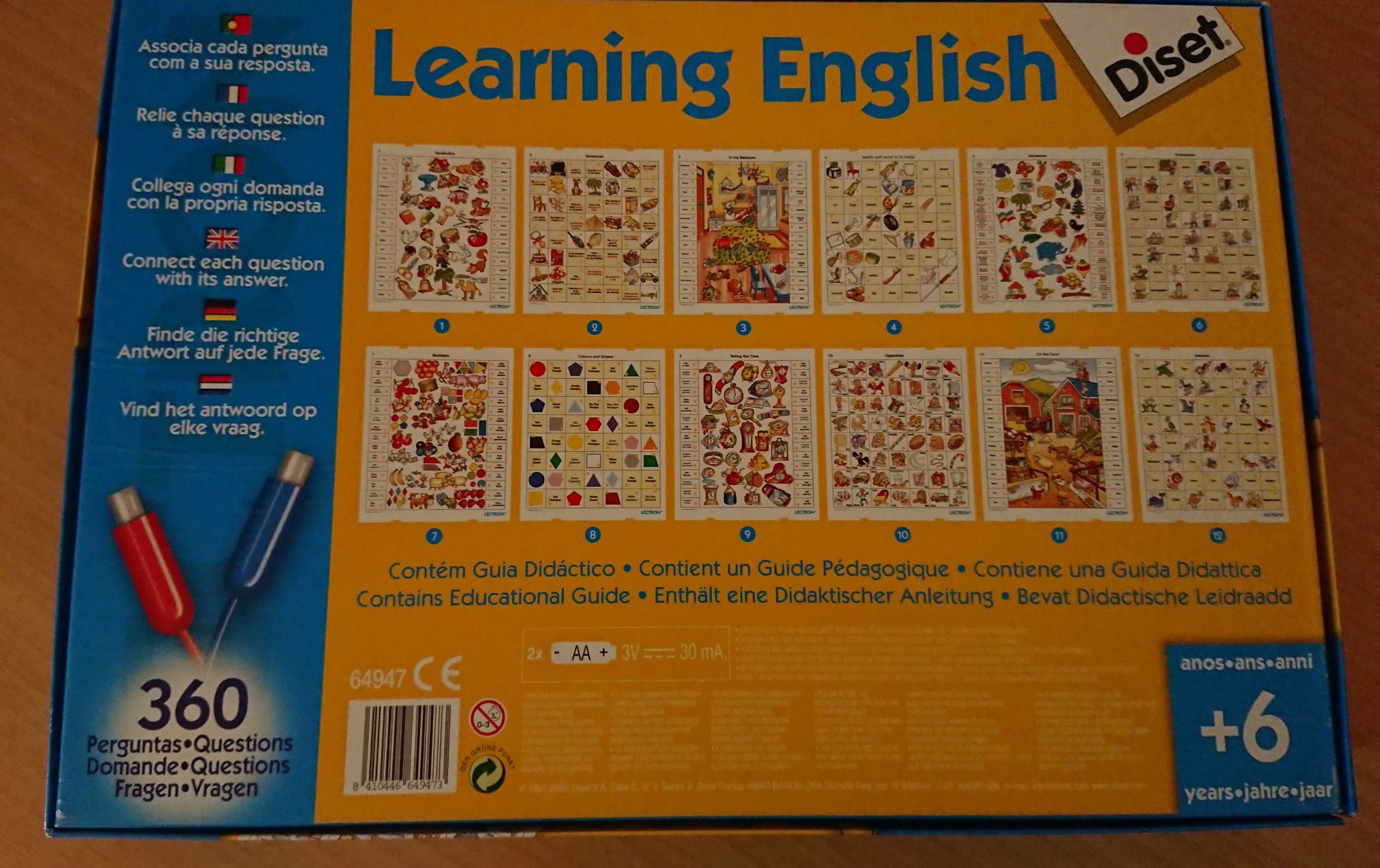 Jogo Didático Learning English