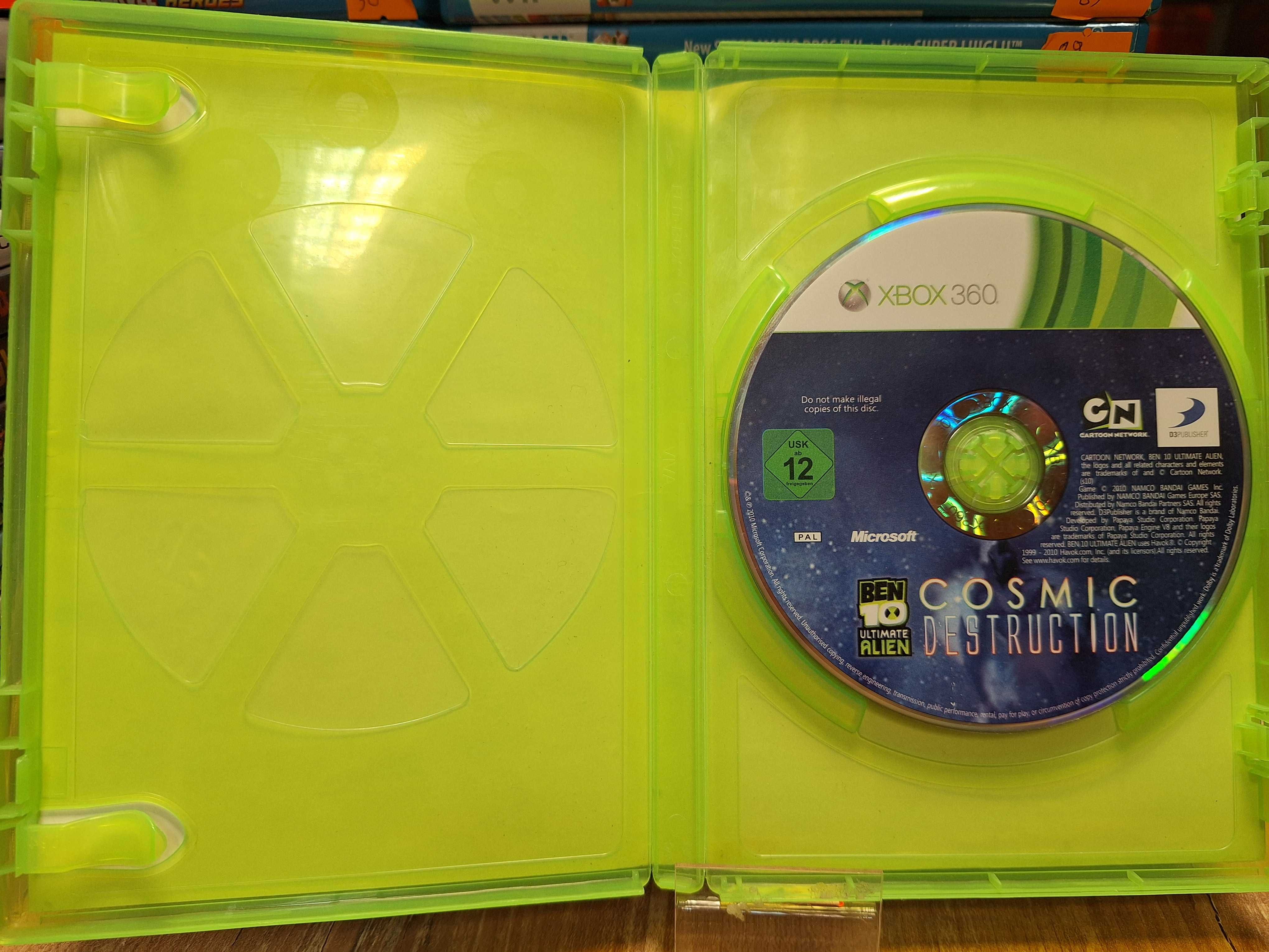 Ben 10 Ultimate Alien: Cosmic Destruction X 360, Sklep Wysyłka Wymiana