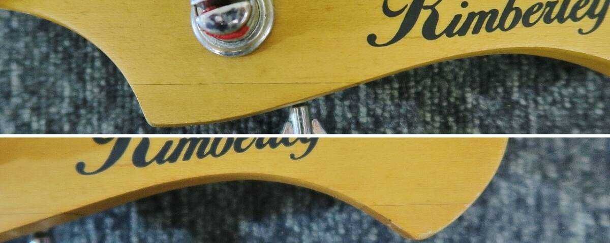 Бас  гітара Kimberley Electric Bass guitar Natural Wood Grain
