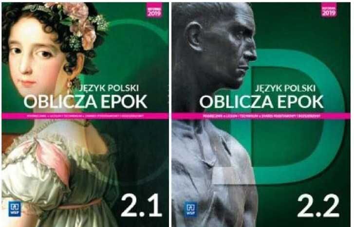 Język Polski oblicza epok 2.1 i 2.2 podręcznik