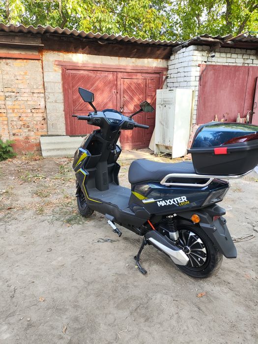 Електроскутер Maxxter Leon 2500 Вт Blue (LEON (Blue))