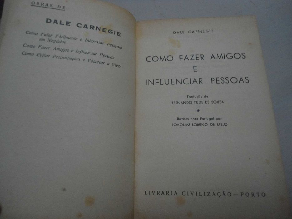 Como Fazer amigos e influenciar pessoas por Dale Carnegie