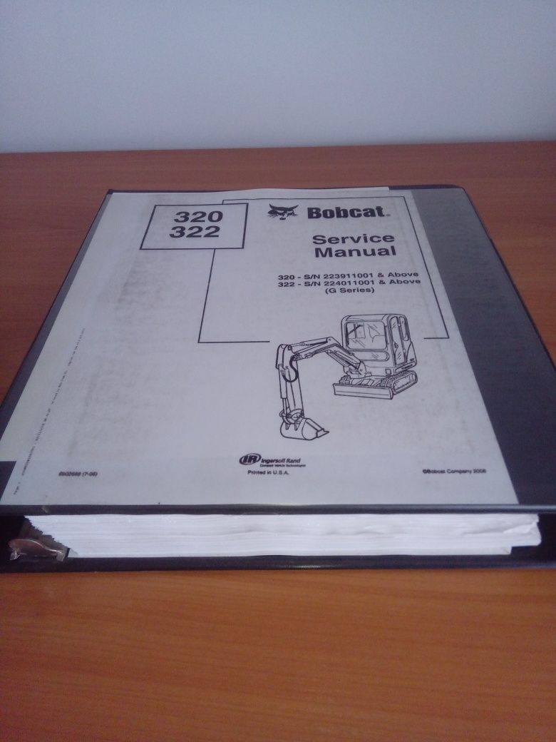 Bobcat service manual книга