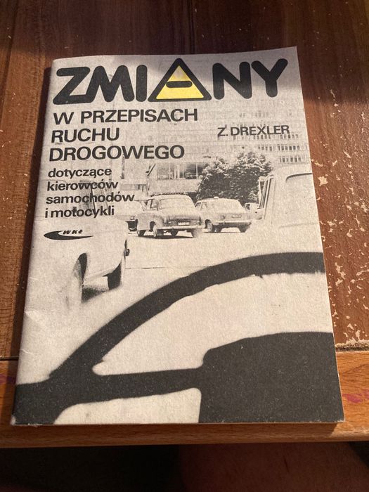 Zmiany w przepisach ruchu drogowego 1984 rok Draxler