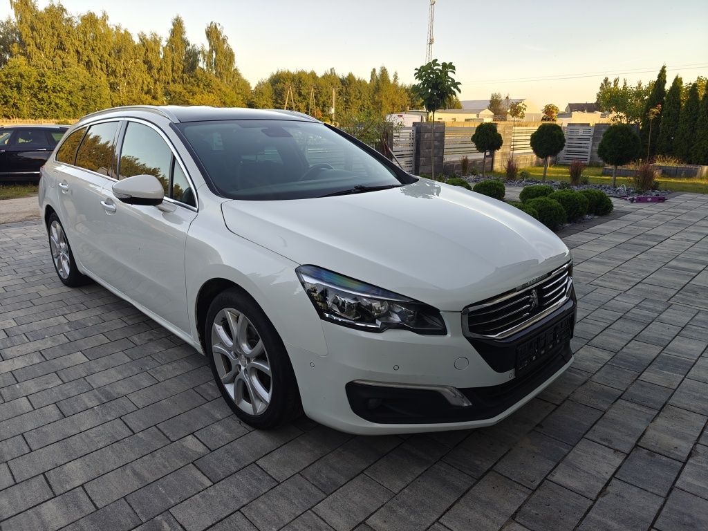 Peugeot 508 Lift Biała Perła Automat Skóra