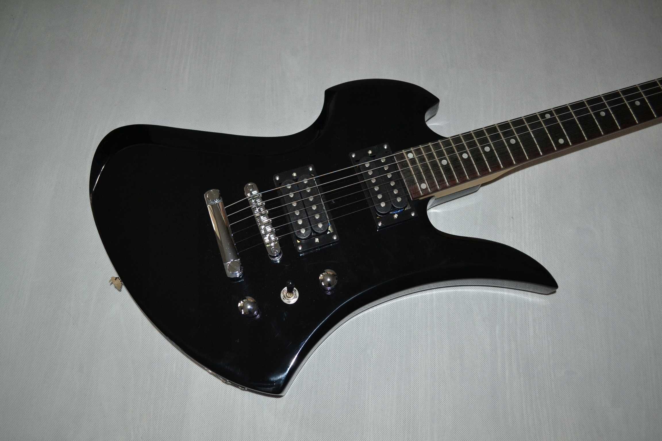 Harley Benton MB-20 BK nowa gitara elektryczna - ustawiona!