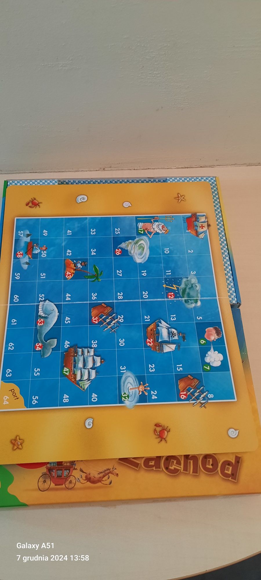Gra planszowa Piraci ,Dziki Zachód