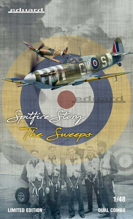 Eduard 11153 Spitfire Story The Sweeps Spitfire Mk.Vb 1/48  model do s