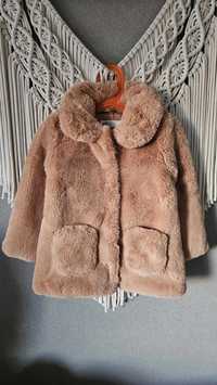 H&M futerko kurtka z imitacji futra R 110 płaszczyk