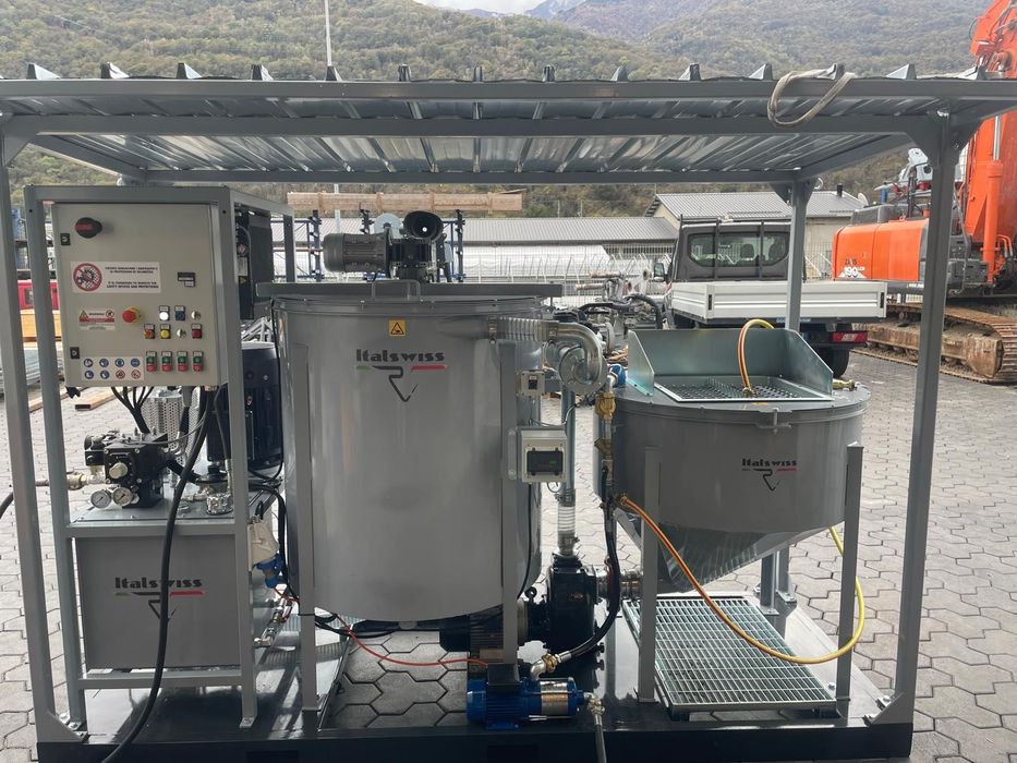 Micropale Injekcyjne/ zestaw do mieszania i injekcji 100L/100Bar/min