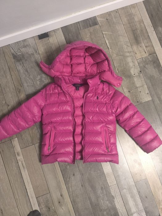 Ralph Lauren kurtka zimowa różowa