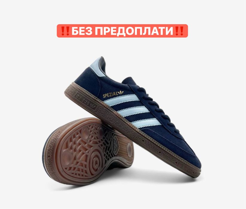 БЕЗ ПРЕДОПЛАТИ‼️Кросівки Adidas Spezial Handball Blue  (Сині),спежал,a
