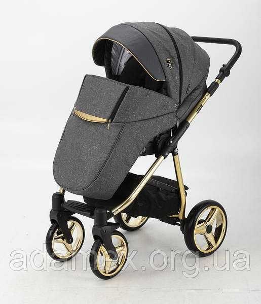 Дитяча коляска 2 в 1 Adamex Cortina CT-462 графит