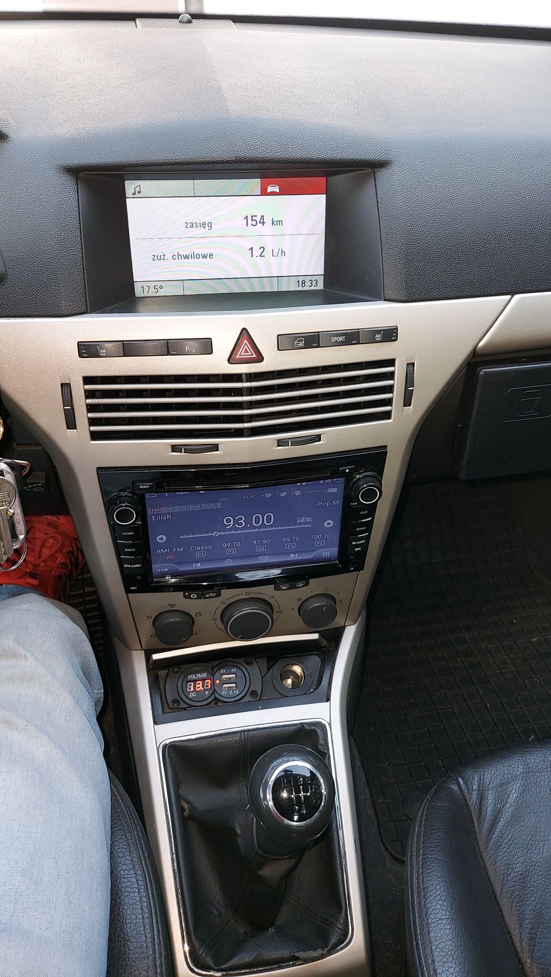 Astra h twin top