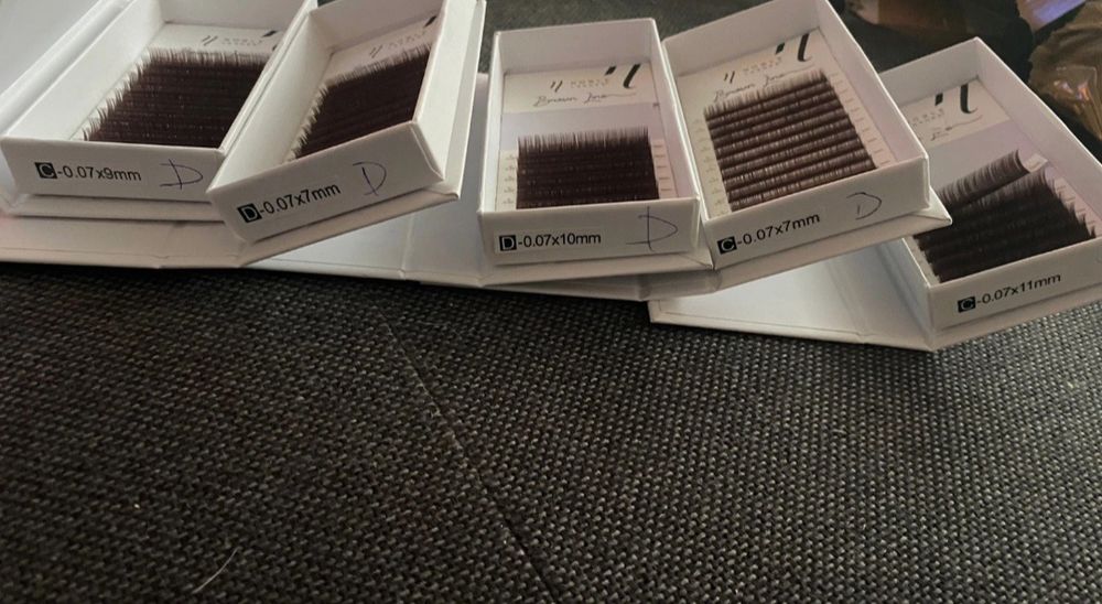 Rzęsy brązowe Noble lashes