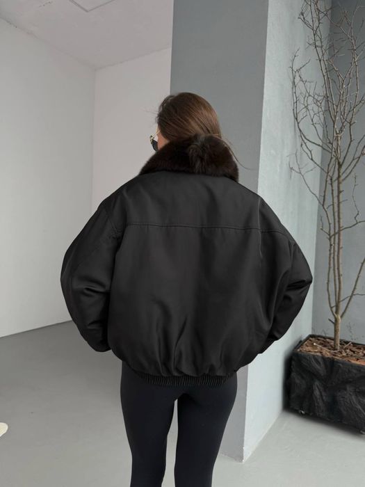 Куртка парка з натуральним хутром