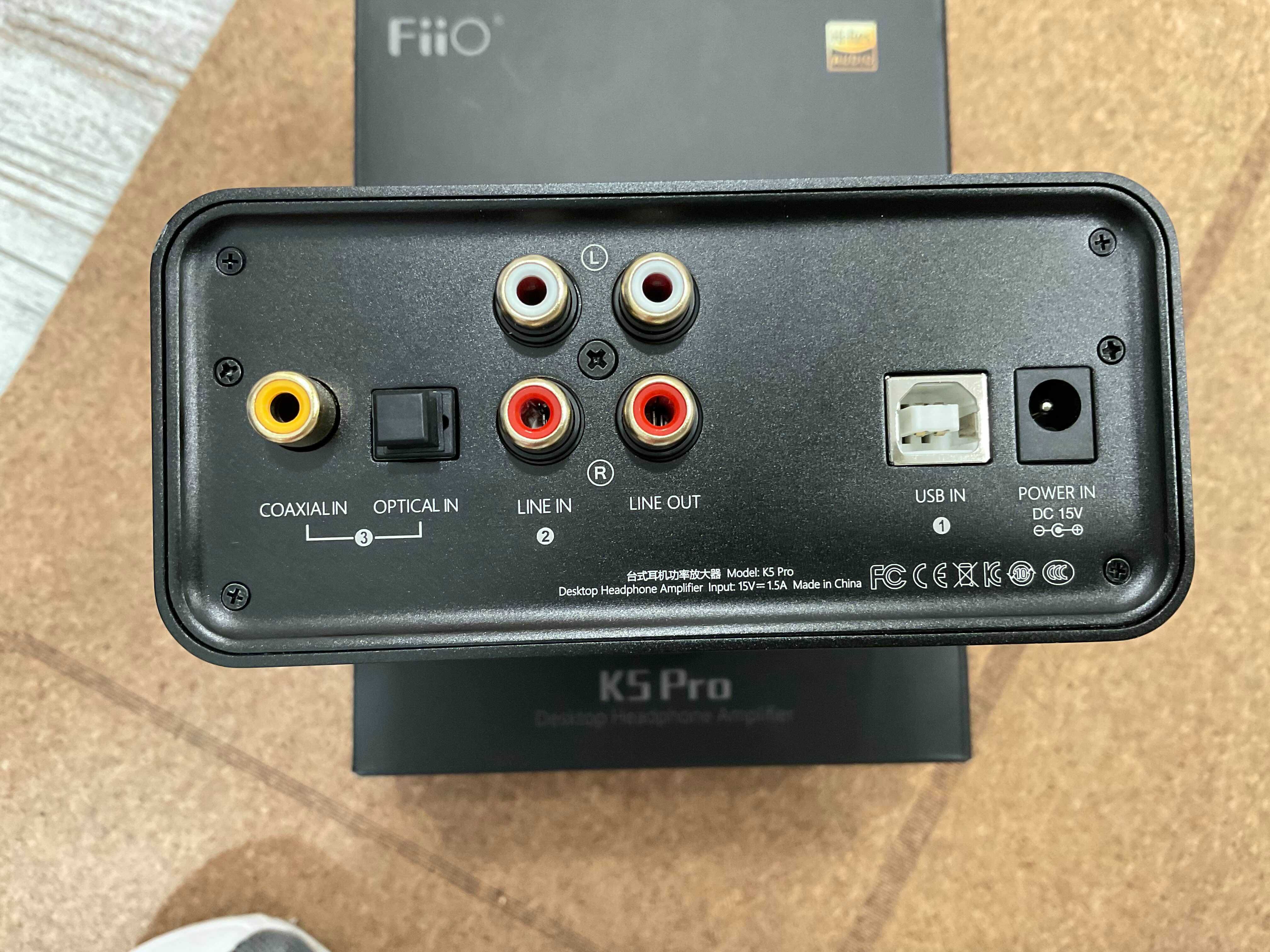 Підсилювач звуку FiiO K5 Pro AK4493