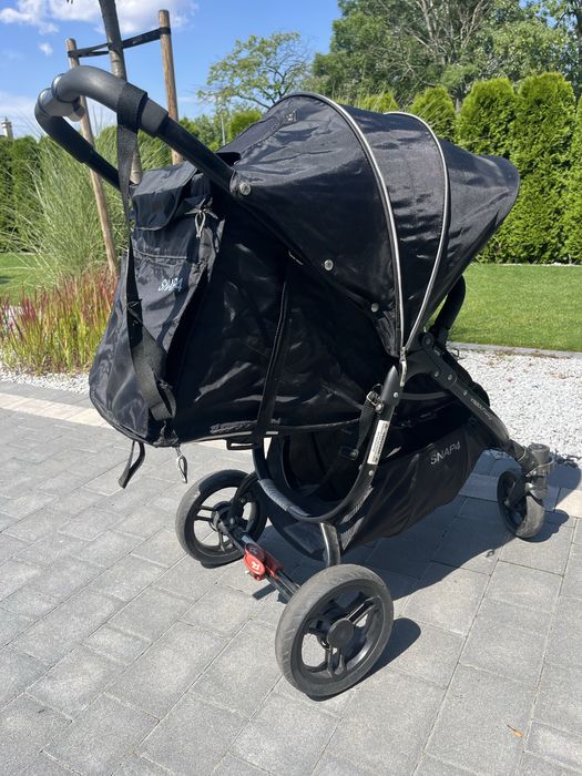 Valco Snap 4  Wozek spacerówka czarny spiwór