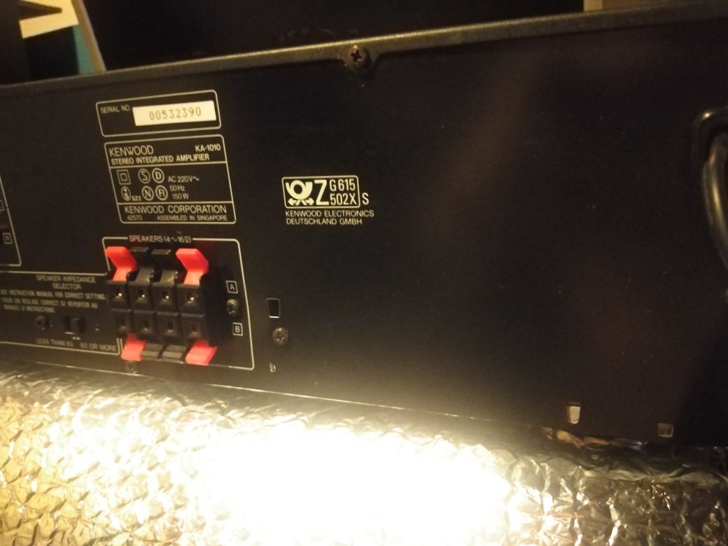 Amplificador integrado Kenwood Mod KA 1010