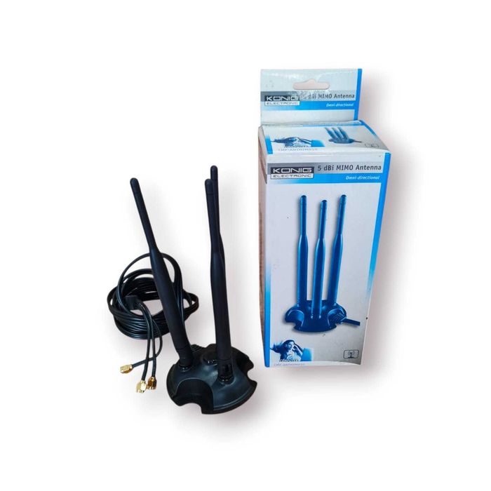 Antena Konig 5 dBi MIMO Omni-Directional (CMP-ANTMIMO10)