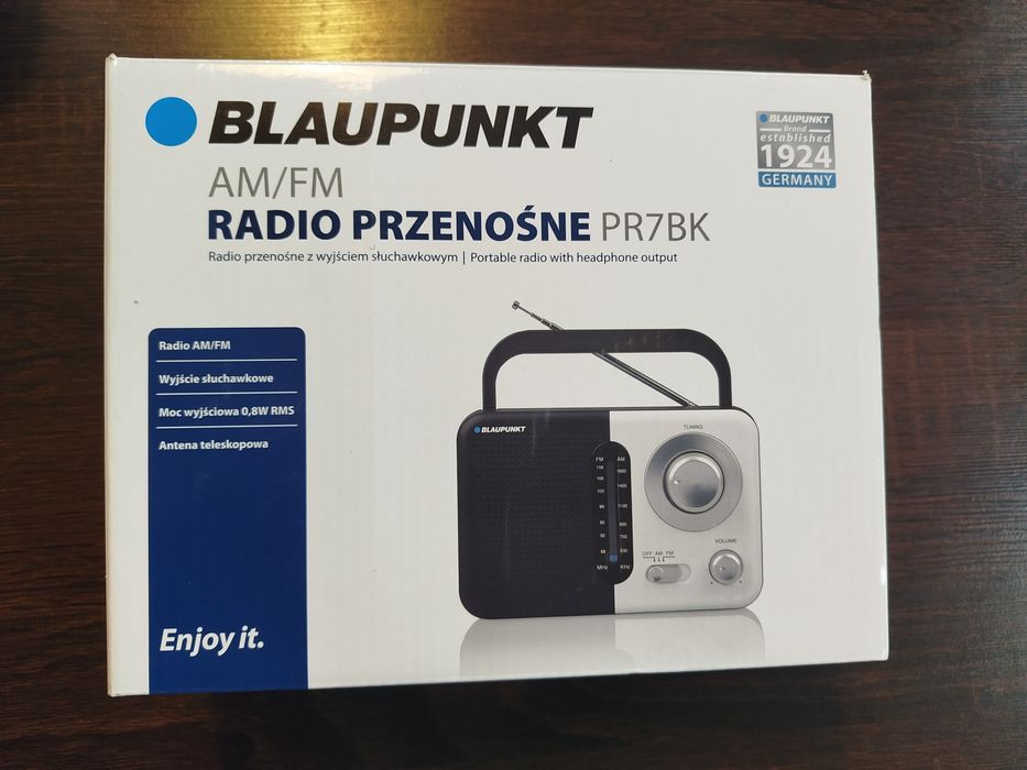 Radio Blaupunkt na baterie i prąd