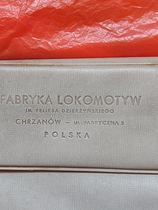 Teczka szara FABLOK Fabryka Lokomotyw z czasów PRL