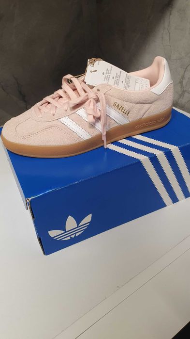 adidas Originals GAZELLE INDOOR — damskie sneakersy niskie