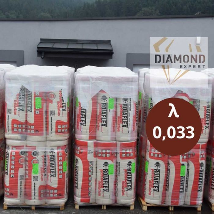 Wata Mineralna  w Rolce-0,038-Mata-15cm-Poddasza-Domy Szkieletowe-Mata