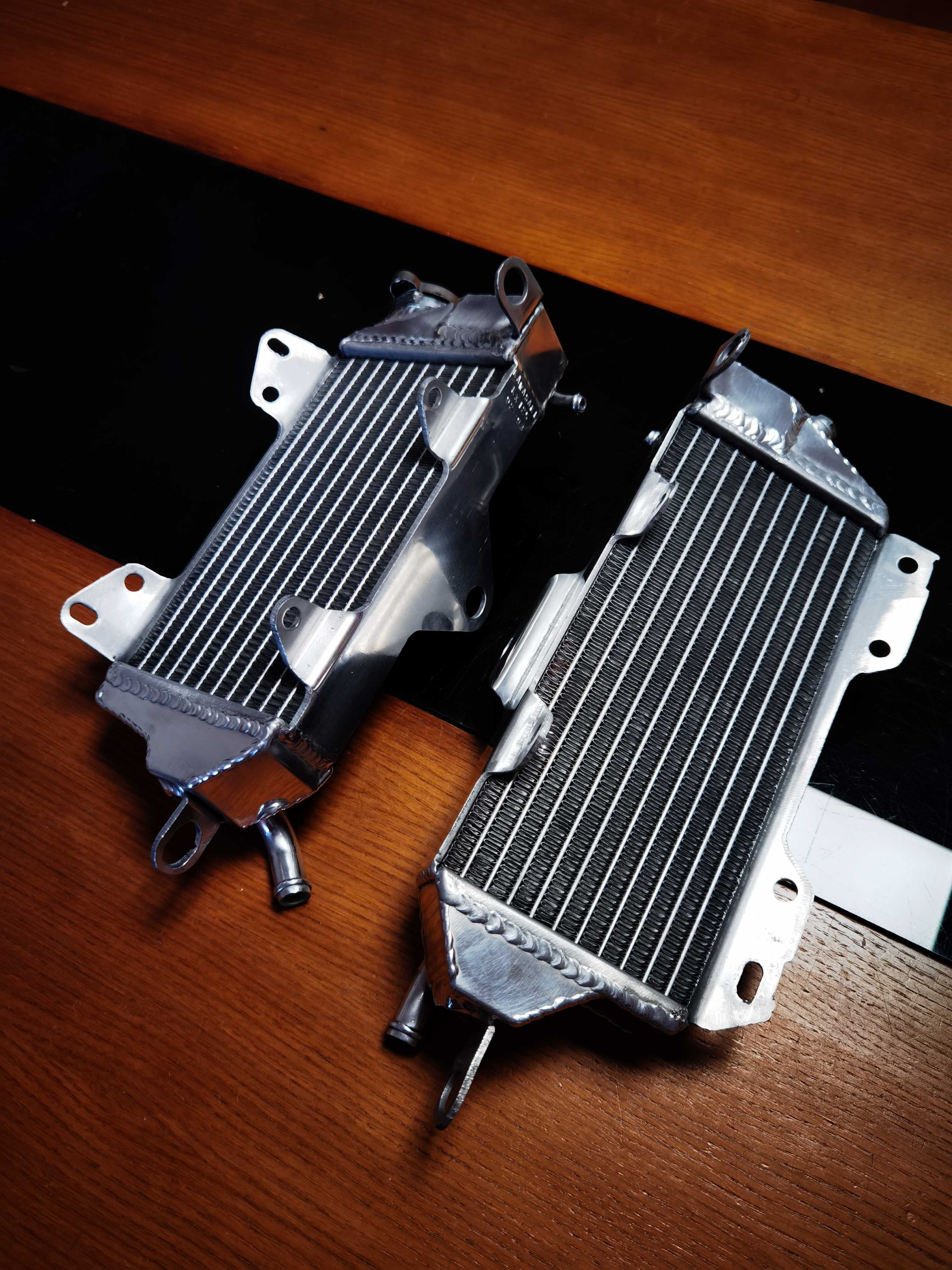 Radiadores Kawasaki KX125 de 92 a 93 Alumínio Alta Performance