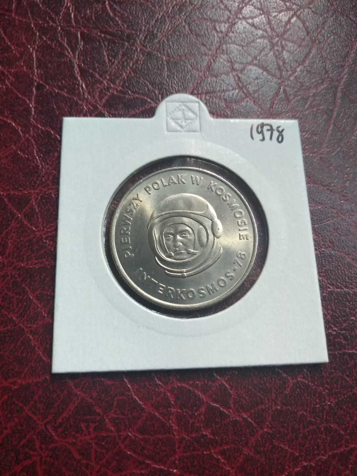 Moneta PRL 20 złotych 1978 kosmos