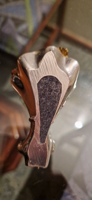 Raminho de Flores em Prata Bilaminada