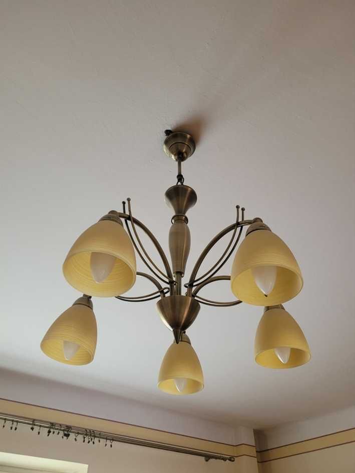 Lamp sufitowa, żyrandol, E14