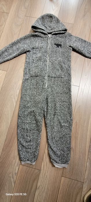 Onesie, kigurumi, Piżama dziecięca, niedźwiedź roz 134