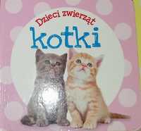 Dzieci zwierząt kotki - książeczka