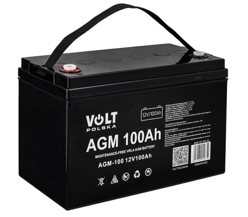 АКБ Volt Polska AGM 12V 100Ah VRLA