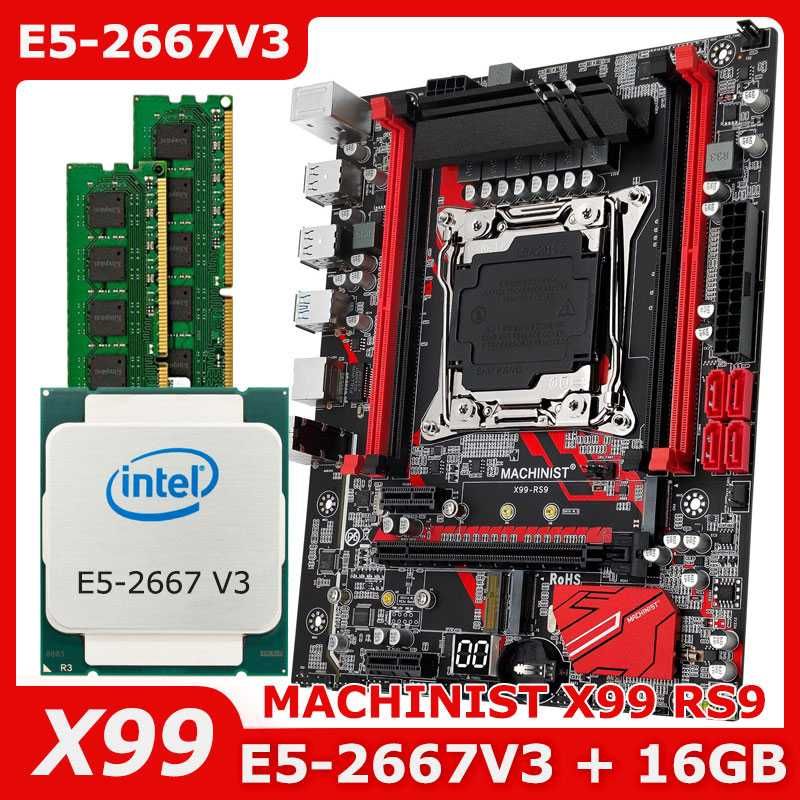 MACHINIST X99 RS9 / E5-2667 v3 / 16 gb ddr4