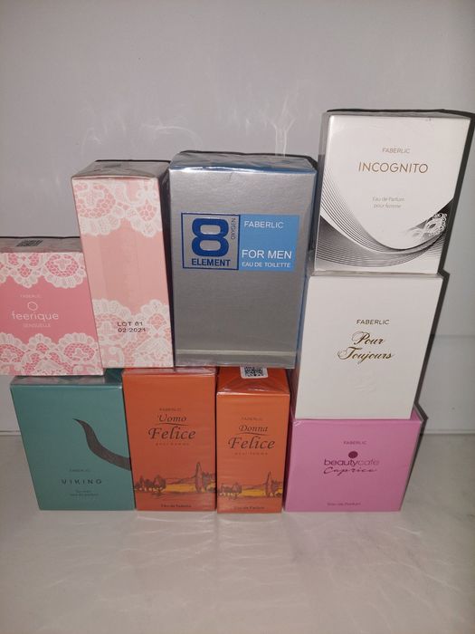 Парфумовані води від Faberlic
