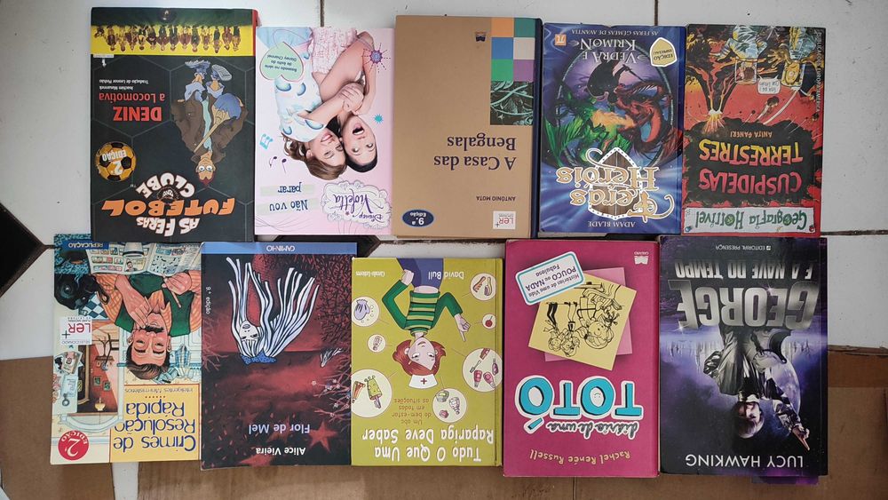 Lote 40 Livros Literatura Juvenil