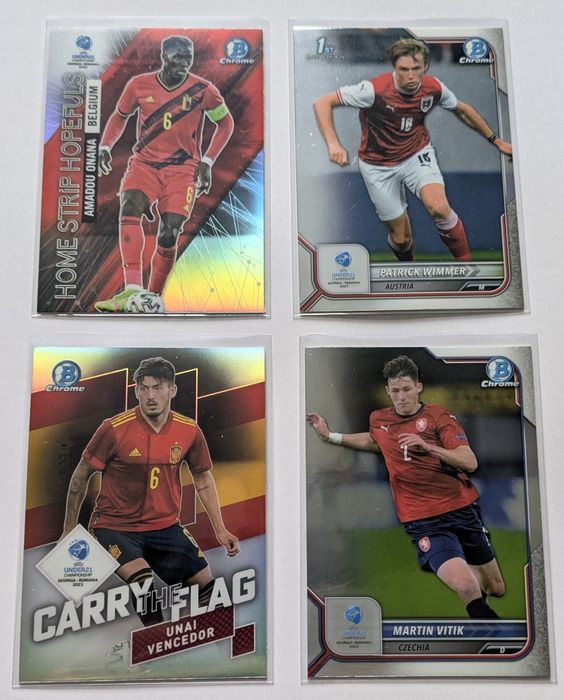 Lotes cartas Futebol (Mystery pack)