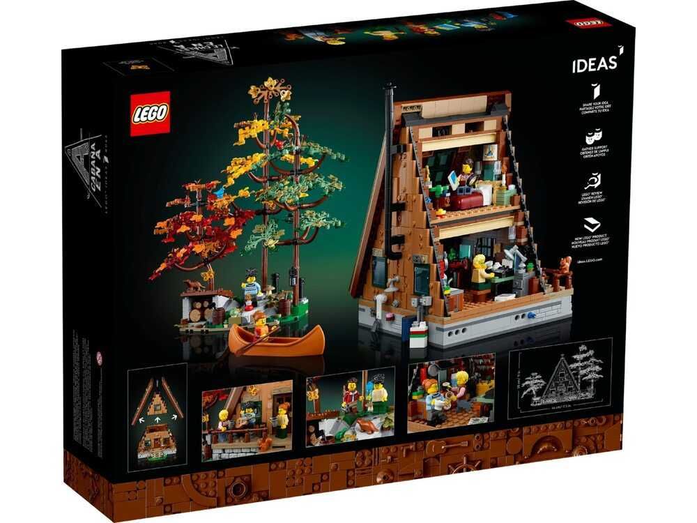 Новий Lego 21338 A Frame Cabin будиночок у лісі