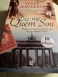 Livro “Diz-me quem sou” de Júlia Navarro