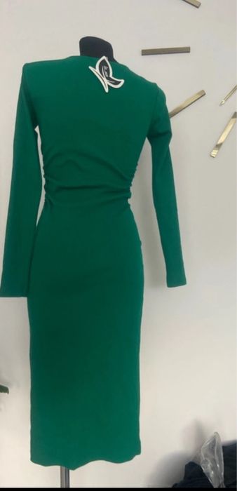 Sukienka zielona długa La..mu