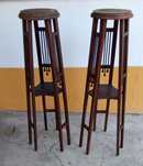 Floreira/coluna alta vintage (par)